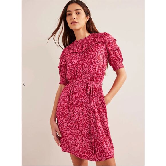 Boden Dresses & Skirts - NWT Boden Yoke Jersey Dress In Abstract Vine Size 4